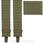 Preview: olivfarbener Hosenträger 4065 in fester Qualität