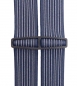 Preview: Hosenträger 4901 mattblau mit dunkelblauen Streifen
