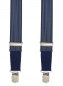 Preview: Hosenträger 4901 mattblau mit dunkelblauen Streifen