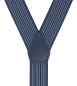 Preview: Hosenträger 4901 mattblau mit dunkelblauen Streifen