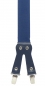Preview: blauer Hosenträger 4974 hinten mit Clippatte