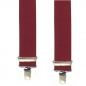 Preview: weinroter Hosenträger 2661 in H-Form