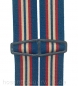 Preview: blauer H-Form Hosenträger 3372 mit Streifen