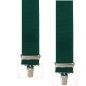 Preview: dunkelgrüner Hosenträger 2654 in X-Form