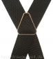 Preview: dunkelbrauner Hosenträger 4152 in fester Qualität