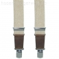 Preview: Hosenträger 4371 in fester Qualität mit Lederenden