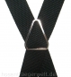 Preview: schwarzer Hosenträger 4257 in fester Qualität
