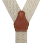 Preview: besonders robuster Hosenträger 4654 mit hochwertigem Leder