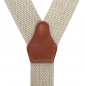 Preview: naturfarbener Hosenträger 4721 in fester Qualität
