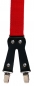 Preview: roter Hosenträger 4847 hinten mit Clippatte