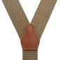 Preview: besonders robuster Hosenträger 4656 mit hochwertigem Leder