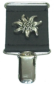Hosenträger 2886 mit Edelweiß-Nieten