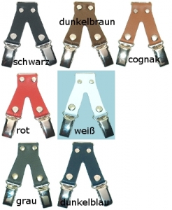 blauer Kinderhosenträger 3295 mit Clip-Patten