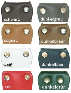 dunkelblauer Hosenträger 4316 mit kleinen Punkten