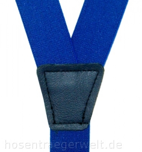 leuchtend blauer Hosenträger 4396