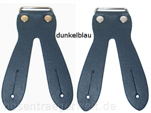 dunkelblauer Hosenträger 4538 mit Streifen