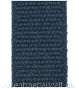 Preview: dunkelblauer Hosenträger 4715 in fester Qualität