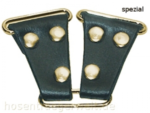 schwarzer Hosenträger 4841 mit großen Noten