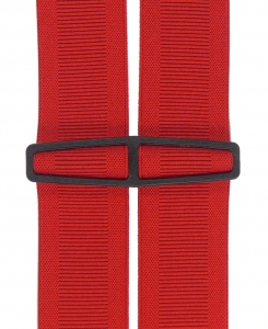 roter Hosenträger 4930 mit Webstreifen