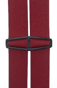 weinroter Hosenträger 2663 in H-Form