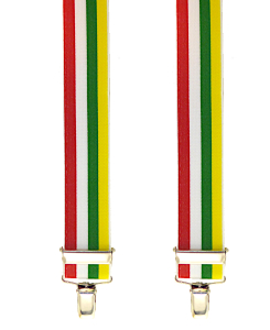 bunt-gestreifter Hosenträger 5102