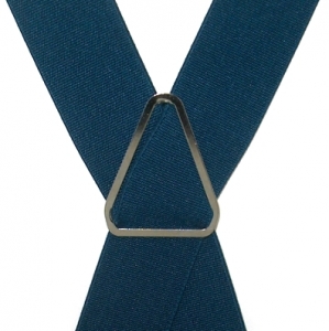 blauer Hosenträger 2656 in X-Form