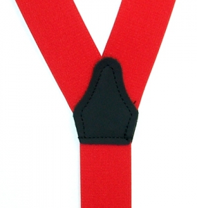 klassischer roter Hosenträger 2857