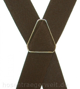 X-Form-Hosenträger 2982 in dunkelbraun