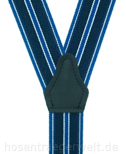 Hosenträger 2996 in fester Qualität mit Lederpatten