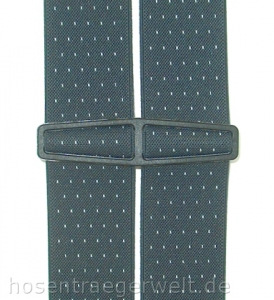 grauer Hosenträger 5051mit kleinen Punkten