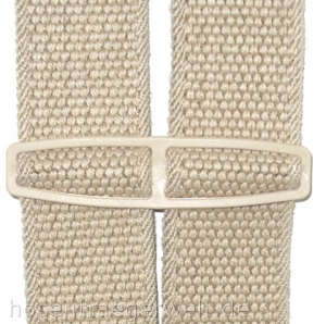 Preview: naturfarbener Hosenträger 4059 in fester Qualität