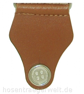 Hosenträger 4067 in fester Qualität mit Lederendstück