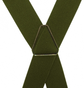 X-Form-Hosenträger 2679 in dunklem Oliv