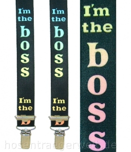 Kinderhosenträger 3026 "I'm the Boss"