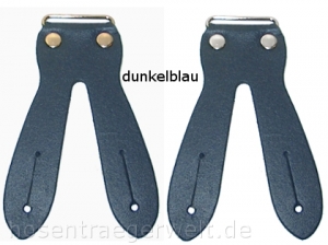 dunkelblauer Hosenträger 4316 mit kleinen Punkten