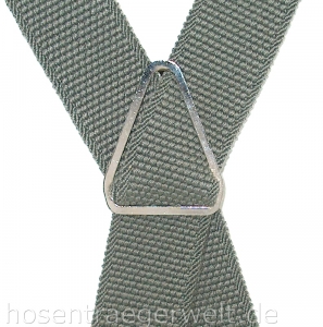 Preview: grauer Hosenträger 4135 in fester Qualität