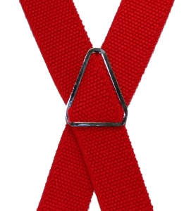 Preview: roter Hosenträger 4803 in fester Qualität