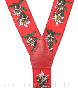roter Trachtenhosenträger 4296