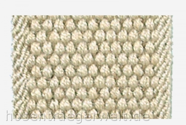 naturfarbener Hosenträger 4059 in fester Qualität