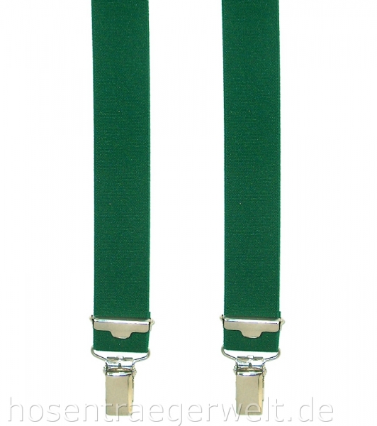 dunkelgrüner Hosenträger 4299