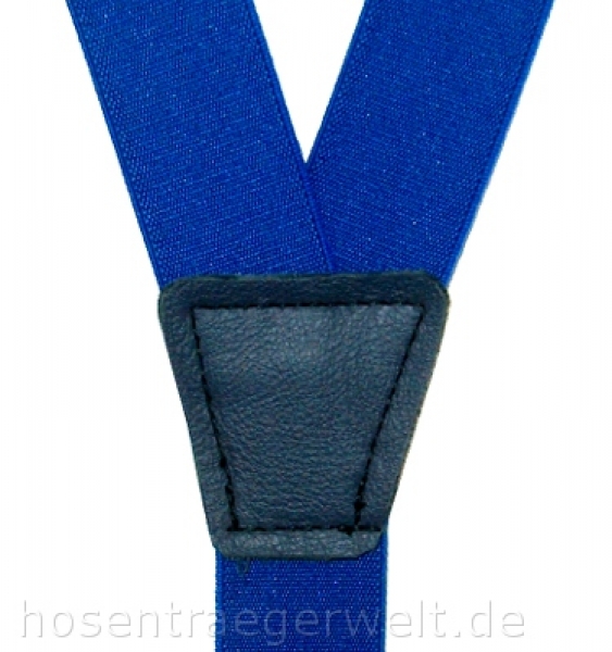 leuchtend blauer Hosenträger 4396