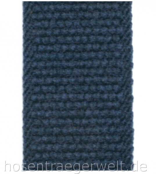 dunkelblauer Hosenträger 4715 in fester Qualität