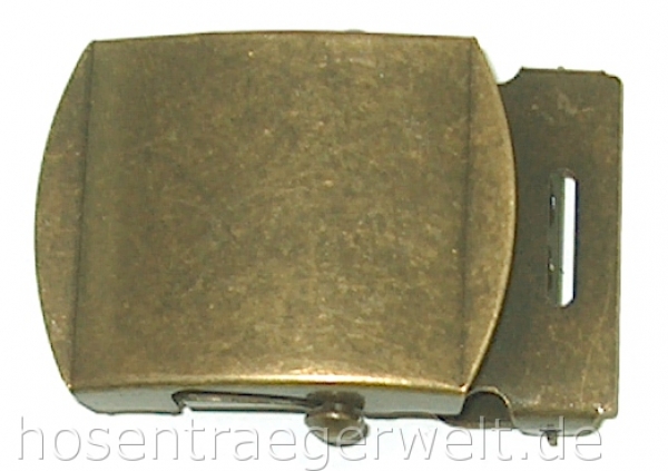 Rostbrauner Gürtel 5089 mit kräftiger Webstruktur