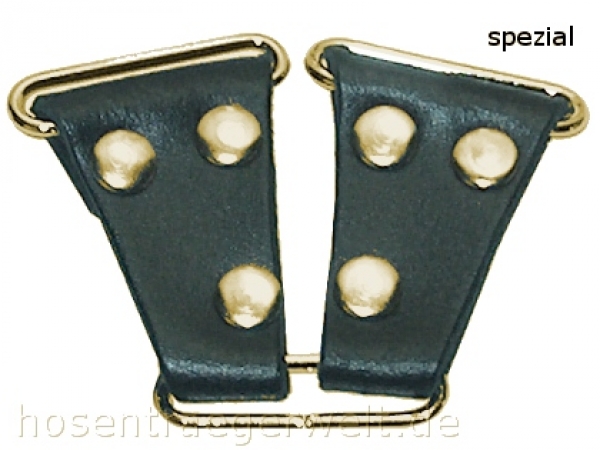 schwarzer Hosenträger 4841 mit großen Noten
