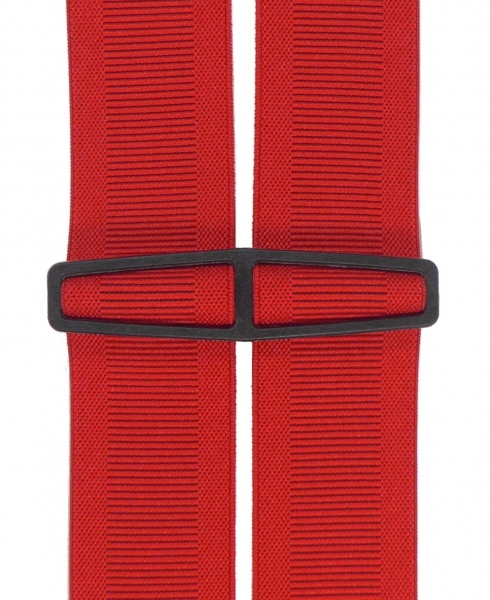 roter Hosenträger 4930 mit Webstreifen