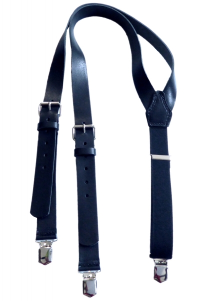 Lederhosenträger 4940 aus griffigem Vollrindleder