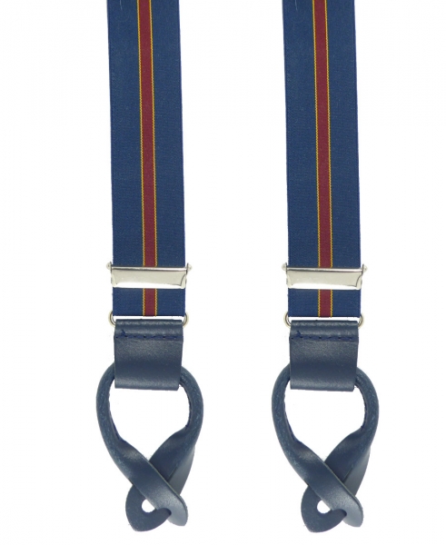 blauer Hosenträger 4980 mit Streifen
