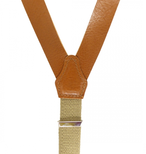Lederhosenträger 4982 aus griffigem Vollrindleder