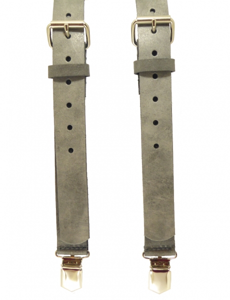 Lederhosenträger 5040 aus griffigem Vollrindleder
