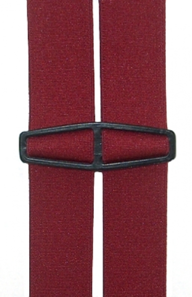 weinroter Hosenträger 2663 in H-Form